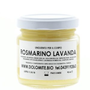 rosmarino e lavanda unguento