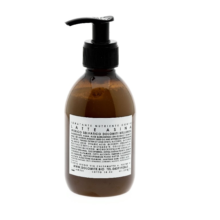 crema corpo latte asina