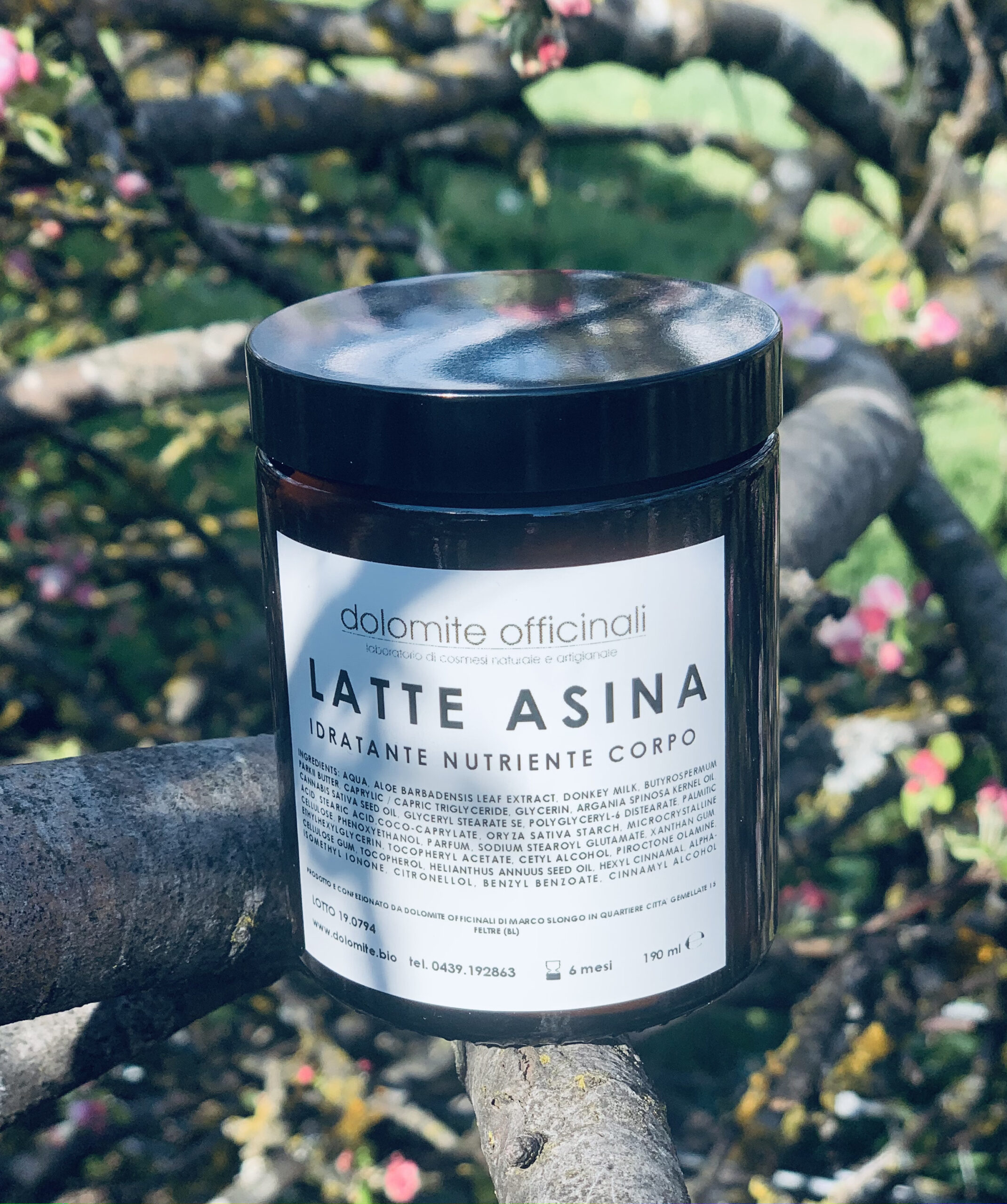crema corpo latte asina - versione vasetto